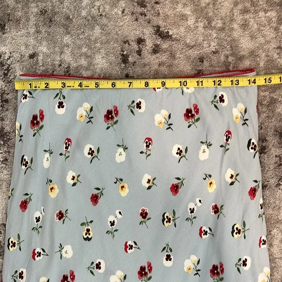 Gap x Doen Floral Midi Slip Skirt - Picture 10 of 10